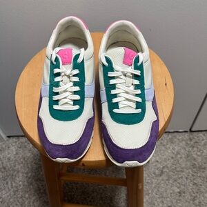 COLE HAAN - Stylish Women's Sneakers in Green, Purple, and Pink